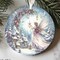 Fairy Christmas Ceramic Ornament Set of 2, 4, or 6 Ornaments product 1